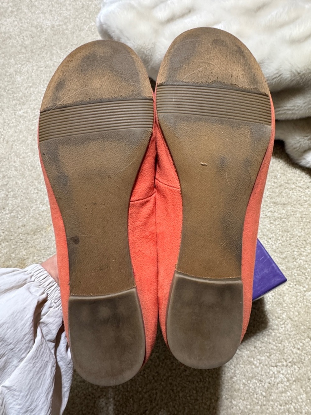 Madden Girl Coral Suede Tassel Ballet Flats - Picture 3 of 5